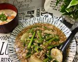 コク旨♡カブと挽き肉のとろ〜り餡かけ作り方11写真
