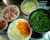ホットプレートで大量炒飯作り方1写真