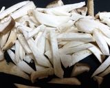 節約【鶏ハートとエリンギのペッパー炒め】作り方3写真