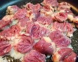 節約【鶏ハートとエリンギのペッパー炒め】作り方4写真