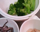 イカとエビのブロッコリーチーズ焼き作り方1写真