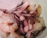 イカとエビのブロッコリーチーズ焼き作り方2写真