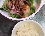 イカとエビのブロッコリーチーズ焼き作り方4写真