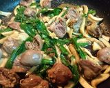 節約【鶏ハートとエリンギのペッパー炒め】作り方6写真