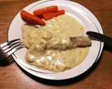ジブリ飯*鱈のソテー～ほんのり紅の豚風～作り方7写真