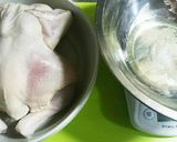 丸鶏のローストと男爵芋のホイル焼き！作り方2写真