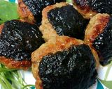 お弁当にも♪豚ひき肉でごまカレーつくね作り方4写真