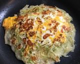 キャベツの大量消費！超簡単お好み焼き！作り方7写真