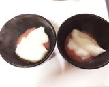 お餅の明太ソースがけ作り方4写真