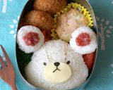 キャラ弁＊くまのがっこうジャッキー作り方5写真