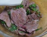 さっと焼いた牛肉と香菜のサラダ作り方7写真