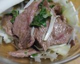 さっと焼いた牛肉と香菜のサラダ作り方8写真