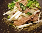さっと焼いた牛肉と香菜のサラダ作り方9写真