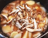 肉じゃがトマト味☆ケチャップでコクうま作り方2写真
