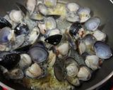 しじみのニンニク紹興酒蒸し作り方4写真