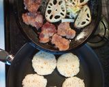 テリヤキ&タマゴ⭐のライスバーガー作り方2写真