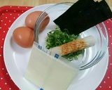 お弁当にちくわチーズのスクランブルエッグ作り方1写真