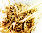 ごぼうサラダさば味噌味マヨ作り方4写真