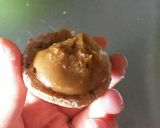 ♥カフェオレマロンクリームサンドブッセ♥作り方7写真
