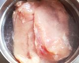 鶏胸肉のみぞれ煮☆節約おかず作り方1写真