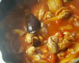 鶏のトマト煮込み作り方10写真
