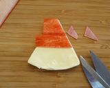 クリスマスキャラ弁☆トナカイ稲荷とサンタ作り方9写真