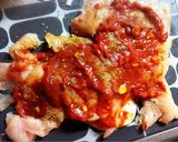 簡単★節約♪一品で満足！ピザ風鶏胸肉焼き作り方4写真