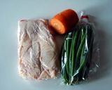 炊飯器で鶏肉のほろほろ蒸し作り方1写真