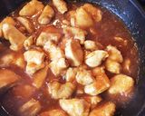 鶏胸肉のみぞれ煮☆節約おかず作り方5写真