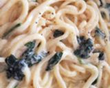 mレンジで♪和風カルボナーラうどん作り方8写真