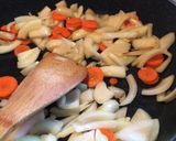 簡単☆鶏ガラのみ♪ あんかけ炒飯作り方1写真