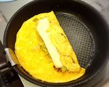 オーロラソースで♪チーカレーオムキャベツ作り方4写真