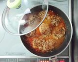 簡単ふわふわ煮込みハンバーグ作り方10写真