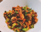 超簡単！味付けサバ缶で大根の葉ふりかけ作り方4写真