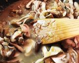 タイム香る〜キノコのクリームパスタ作り方3写真