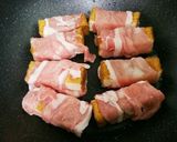 美味い!安い!厚揚げの豚肉巻きあんかけ作り方1写真