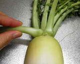 裏ワザ「大根葉の筋抜き」作り方10写真