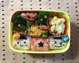 かわいい幼稚園ニコニコたわら弁当作り方1写真