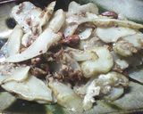 キクイモのツナマヨ炒め作り方7写真