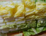 めんつゆで♪挽き肉で白菜と豆腐の肉豆腐♡作り方1写真