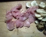 キクイモと鶏胸肉の和風とろとろ炒め作り方4写真