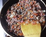 残り物リメイク！カレーミートソース作り方2写真