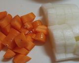 ウマウマ〜♡モツ煮込み♪醤油味作り方4写真