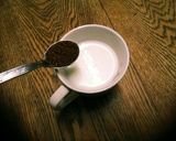 冬の朝に♪ぽかぽか黄金比カフェオレ作り方1写真