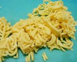 犬ご飯　馬ミンチとごぼうのやわらか麺作り方1写真