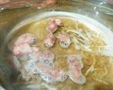 犬ご飯　馬ミンチとごぼうのやわらか麺作り方2写真