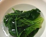 優しいお味♡ほうれん草と菊菜のごま和え作り方4写真
