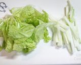 白菜と豆苗のナムル作り方1写真