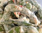 枝豆たたき醤油チーズ作り方2写真