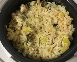 バター香るさつまいもの炊き込みご飯作り方5写真